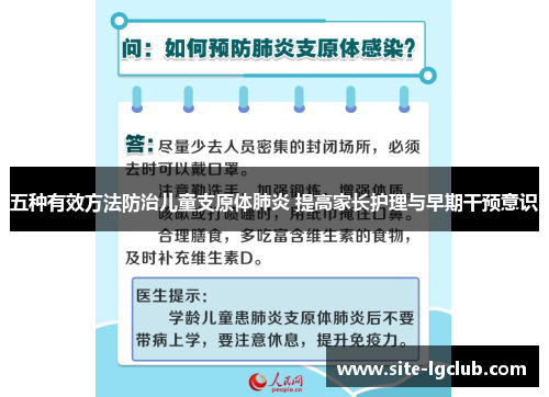 五种有效方法防治儿童支原体肺炎 提高家长护理与早期干预意识